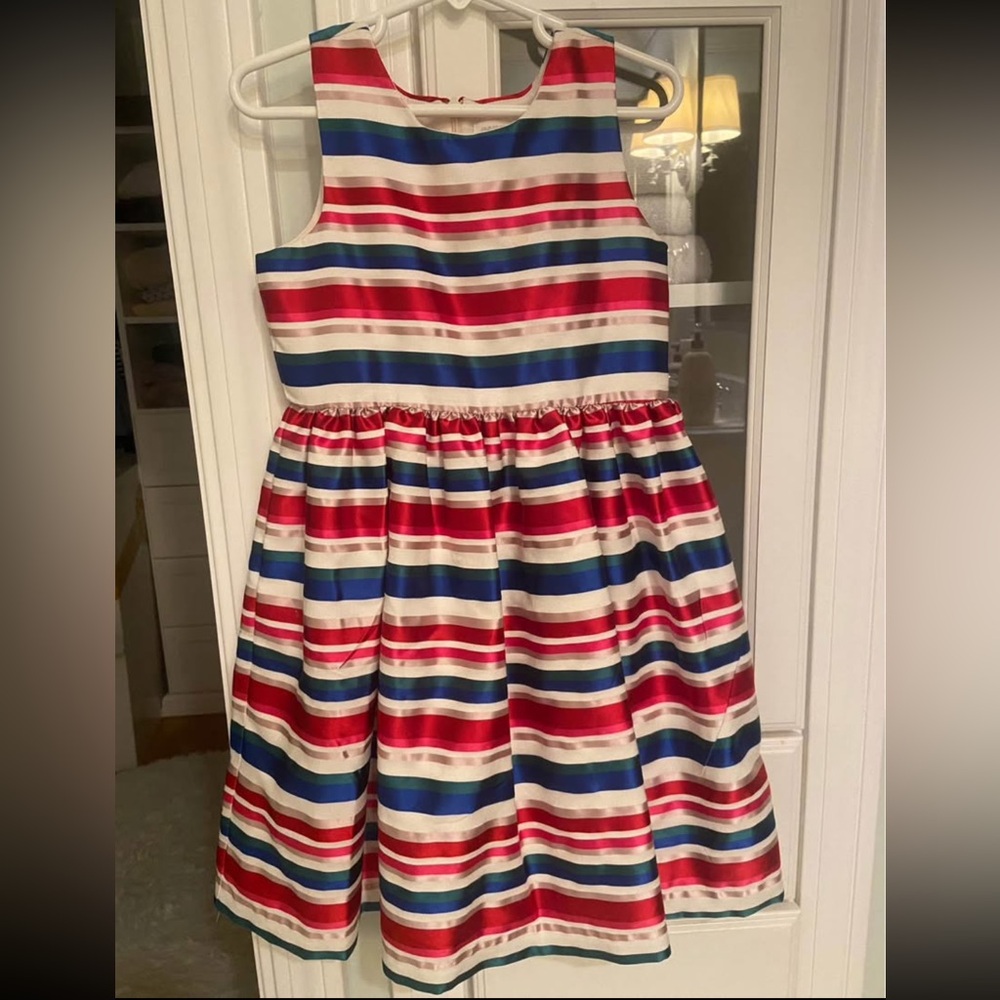 Gymboree Holiday Striped Bow Dress